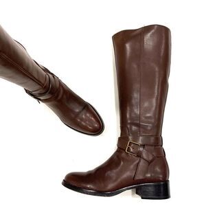 COLE HAAN Briarcliff Tall Leather Boots (Sz 8.5)